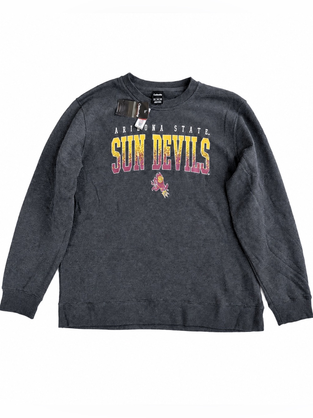 Arizona State Sun Devils Crewneck Sweatshirt 2XL Gray NCAA ASU Pullover